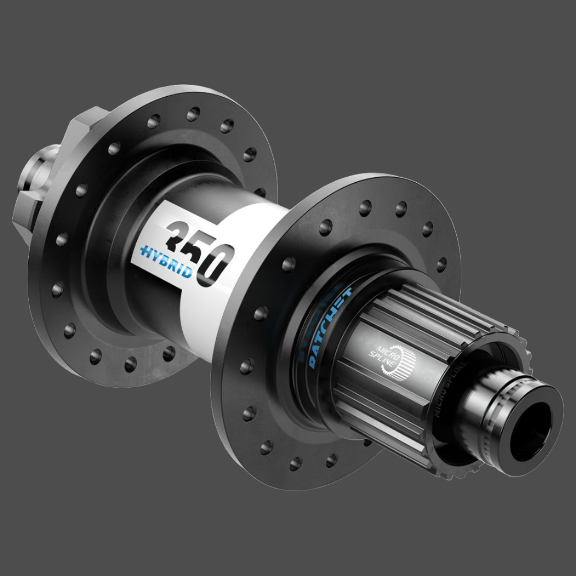 Dialtech Rear Hub DT SWISS - 350 HYBRID REAR HUBS – Zampa Wheels