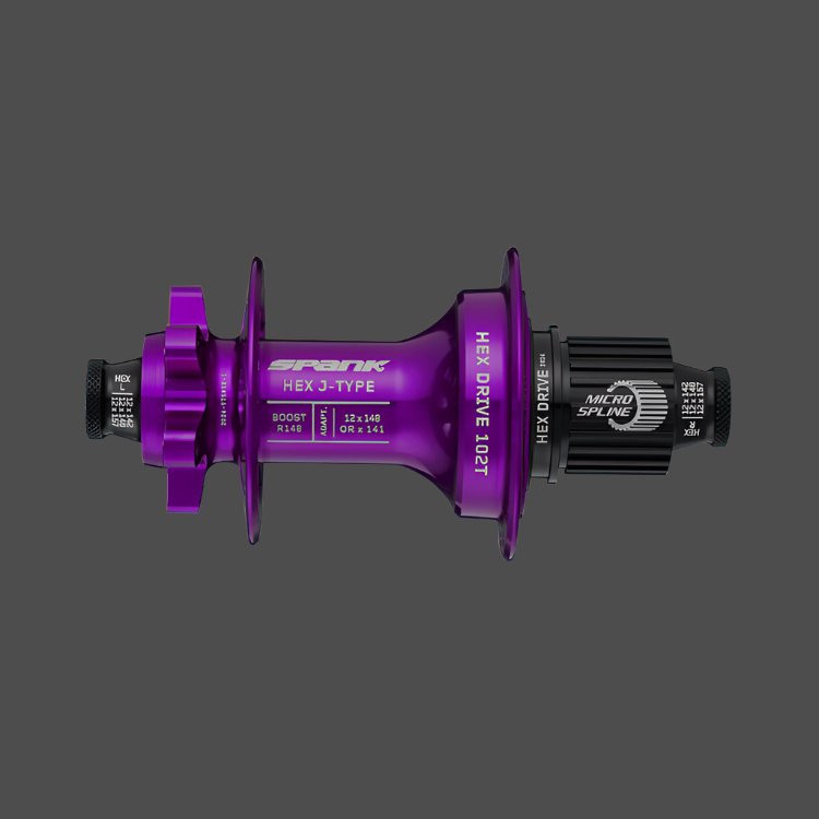 Spank - Colour Hex Drive J-Type Rear – Zampa Wheels Spank - Colour Hex Drive J-Type Rear – Zampa Wheels